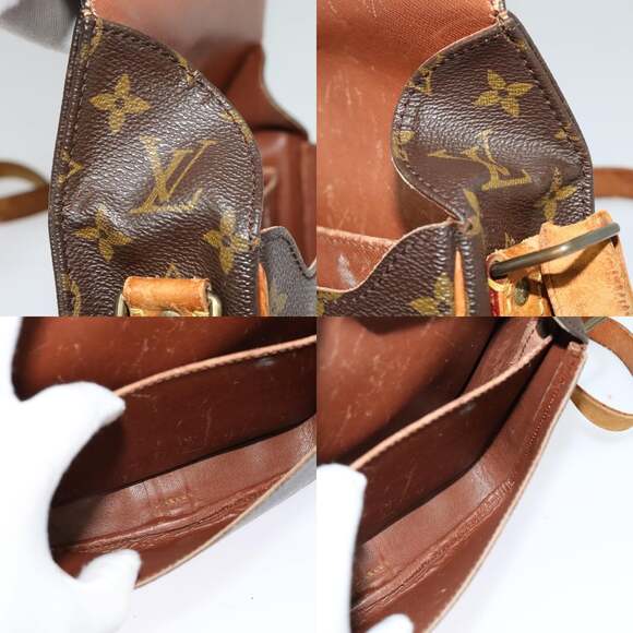 LOUIS VUITTON Monogram Cartesier MM Shoulder Bag M51253 - Picture 12 of 13